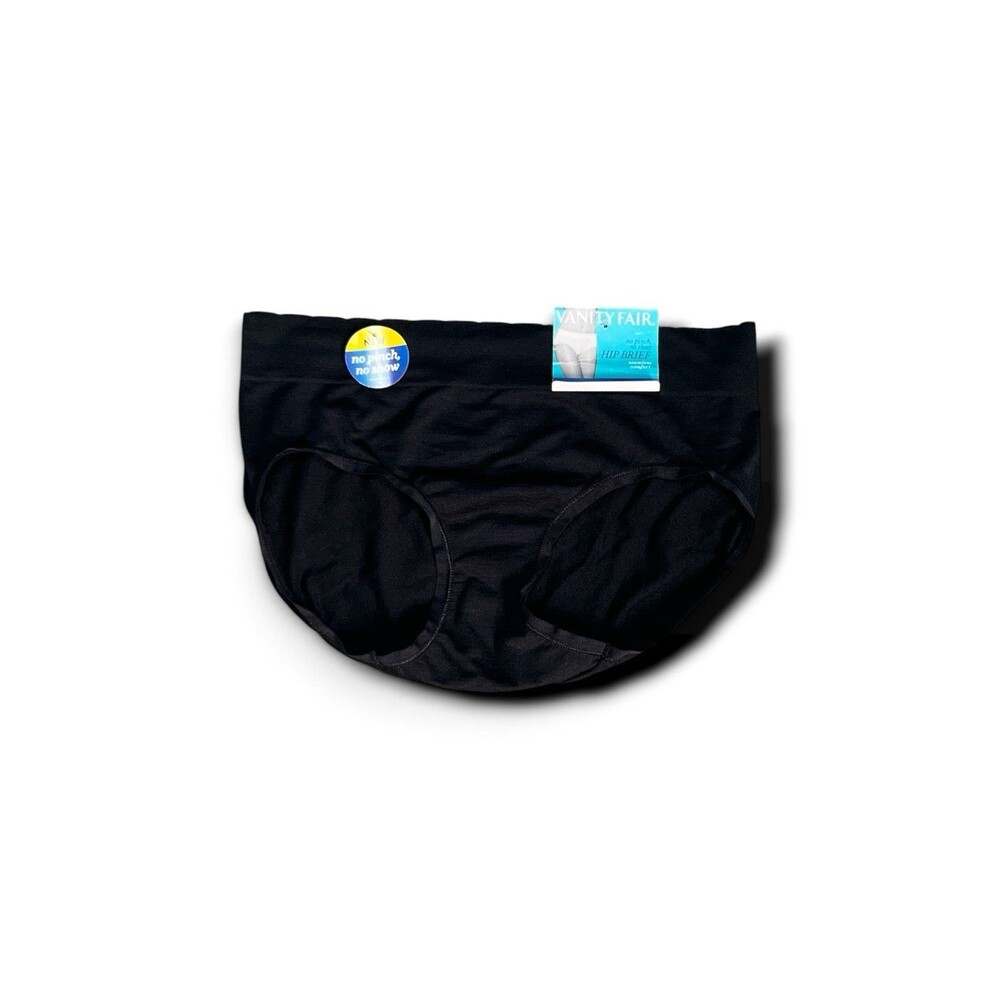 VANITY FAIR WOMEN'S NO PINCH NO SHOW HIP BRIEF PANTY - 5/S